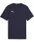 T -Shirt PUMA TEAMGOAL CASUALS TEE JR 658616_06 PUMA NAVY/PUMA WHITE