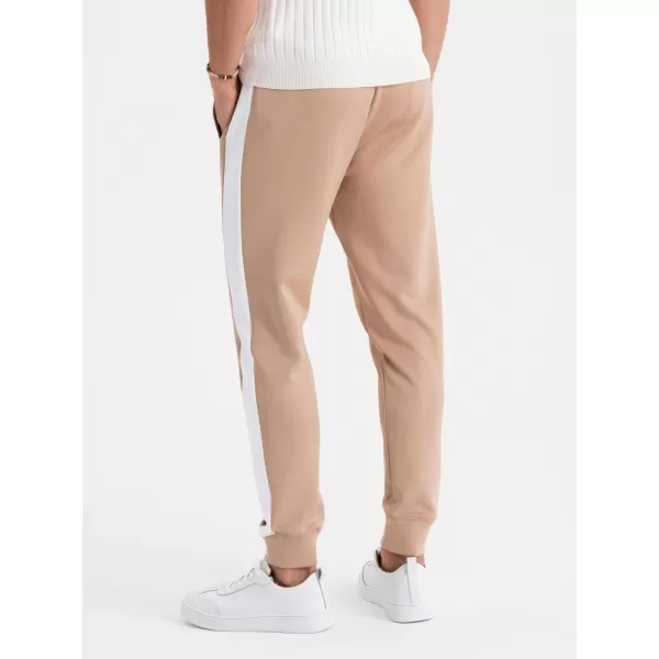  Herren -Traursanzüge OMBRE OM-PASK-0229 BEIGE 