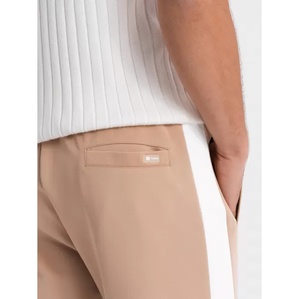 Herren -Traursanzüge OMBRE OM-PASK-0229 BEIGE 