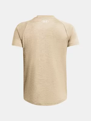T-Shirt für Jungen UNDER ARMOUR TECH 2.0 SS 1363284-301 BRAUN