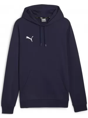 Herren -Sweatshirt PUMA TEAMGOAL CASUALS HOODY 658618_06 PUMA NAVY/PUMA WHITE