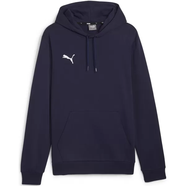  Herren -Sweatshirt PUMA TEAMGOAL CASUALS HOODY 658618_06 PUMA NAVY/PUMA WHITE 
