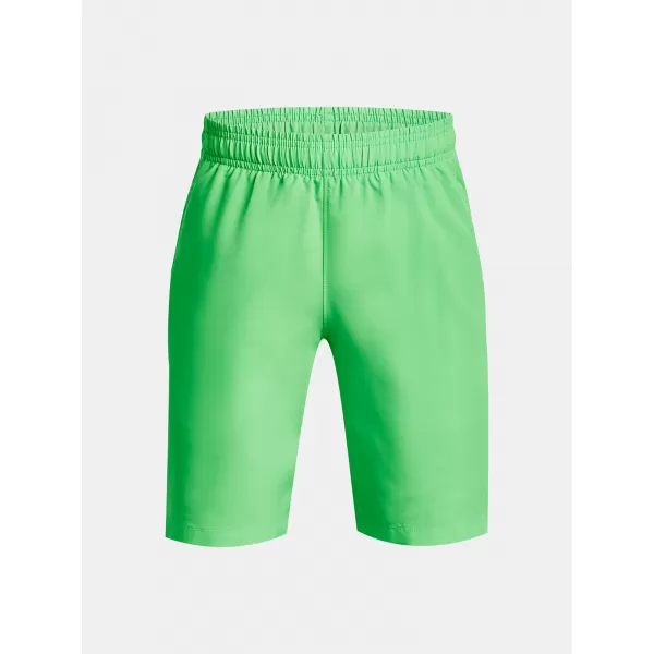  Shorts für Jungen UNDER ARMOUR WOVEN GRAPHIC SHORTS 1370178-316 GRÜN 