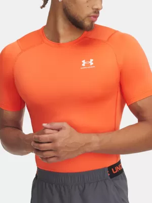 Herren-T-Shirt UNDER ARMOUR HG ARMOUR COMP SS 1361518-847 ORANGE