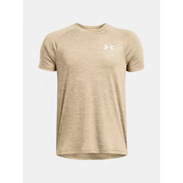  T-Shirt für Jungen UNDER ARMOUR TECH 2.0 SS 1363284-301 BRAUN 