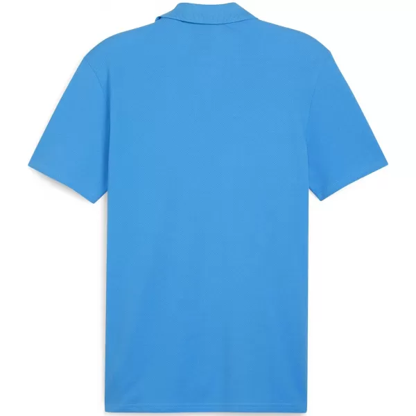  Herren t -Shirt mit einem Kragen PUMA TEAMGOAL CASUALS POLO 658605_02 IGNITE BLUE/ BLAU/PUMA WEIß ZÜNDEN 