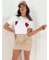 Damen-T-Shirt DSTREET PALIS RY2432 WEIß