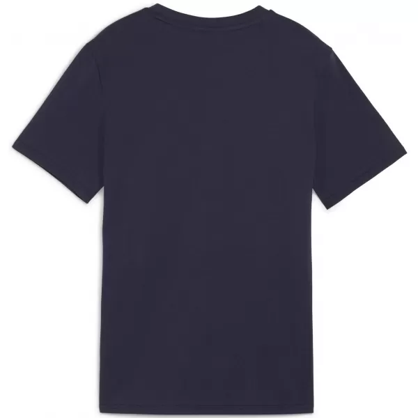  T -Shirt PUMA TEAMGOAL CASUALS TEE JR 658616_06 PUMA NAVY/PUMA WHITE 