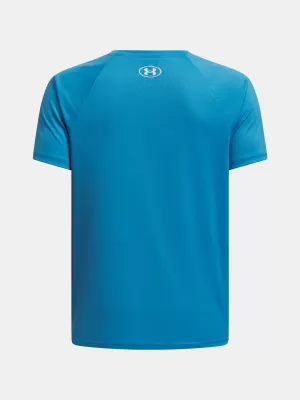 T-Shirt für Jungen UNDER ARMOUR TECH BIG LOGO SS 1363283-453 BLAU