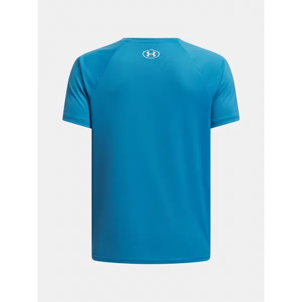  T-Shirt für Jungen UNDER ARMOUR TECH BIG LOGO SS 1363283-453 BLAU 