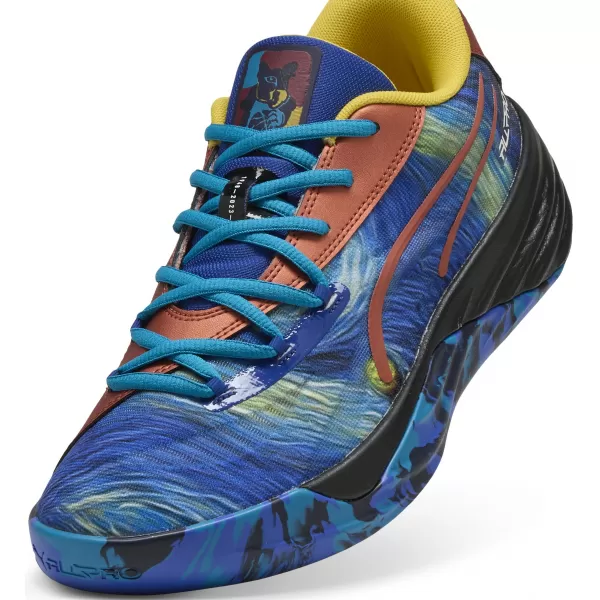  Stiefel PUMA ALL-PRO NITRO DYLAN EXHIBIT 311354_01 LEBENDIG BLAU/TROPISCH BLAU 