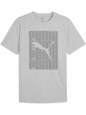 Herren-T-Shirt PUMA GRAPHICS WORDING TEE 684825_04 HELLGRAUES HEATHER