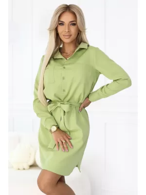 Kleid NUMOCO CAMILLE 284-3 OLIVE