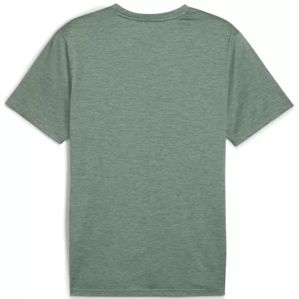  Hemd PUMA M TAD ESS HEATHER CAT TEE 525907_30 GRÜNE MOND HEATHER 