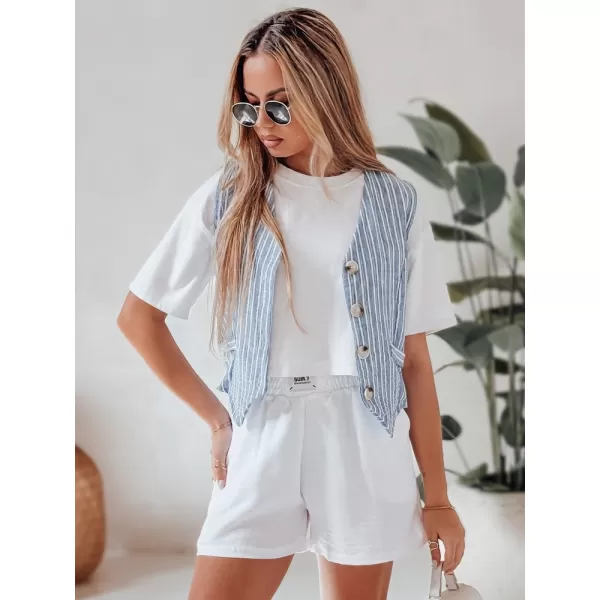  Damenshorts DSTREET OWN STYLE SY0456 WEIß 