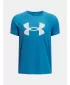 T-Shirt für Jungen UNDER ARMOUR TECH BIG LOGO SS 1363283-453 BLAU