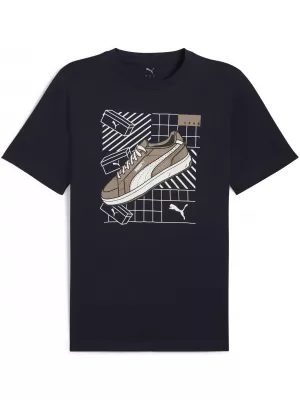 Herren-T-Shirt PUMA GRAPHICS SNEAKER TEE 684830_16 NEUE MARINE