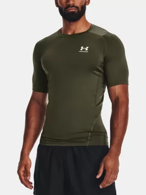 Herren-T-Shirt UNDER ARMOUR HG ARMOUR COMP SS 1361518-390 GRÜN