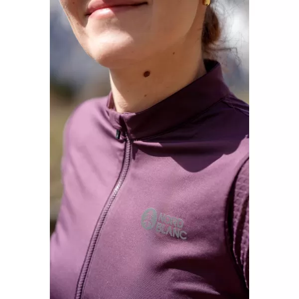  Damenradtrikot NORDBLANC MILE NBSLF8216 DUNKELVIOLETT 