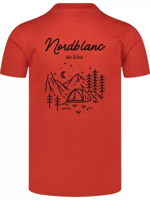 Männer t -Shirt Nordblanc NBSmt8157 Orange Nordblanc