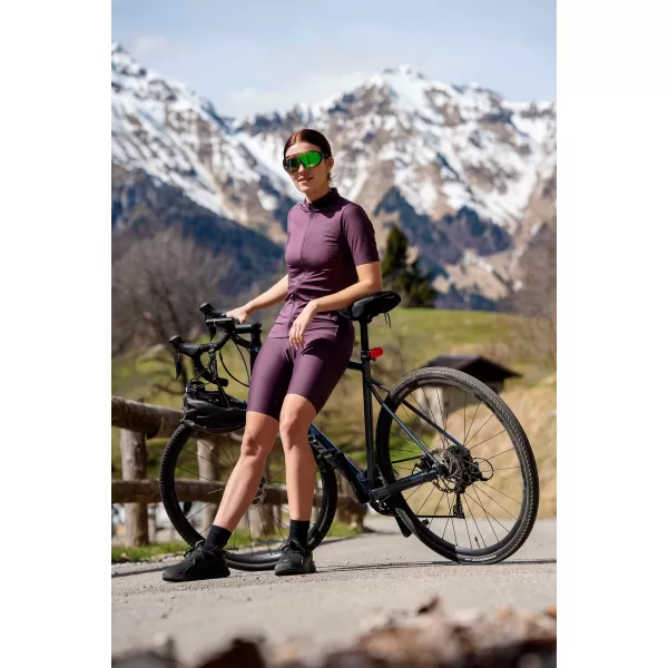  Damenradtrikot NORDBLANC MILE NBSLF8216 DUNKELVIOLETT 