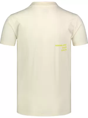 Herren-T-Shirt NORBLANC NBSMT8153 CREAM WHITE Nordblanc