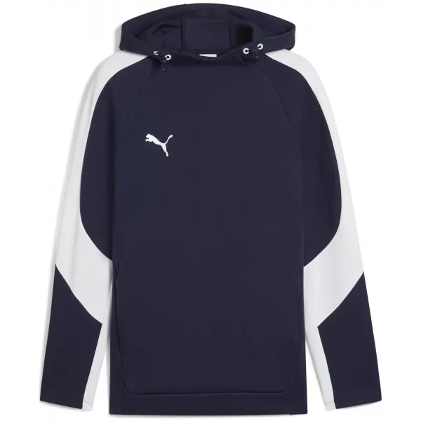  Herren -Sweatshirt PUMA TEAMEVOSTRIPE HOODY 659954_06 PUMA NAVY/PUMA SILBER 