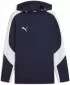 Herren -Sweatshirt PUMA TEAMEVOSTRIPE HOODY 659954_06 PUMA NAVY/PUMA SILBER