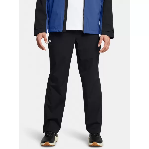  Herrenhosen UNDER ARMOUR DRIVE RAIN PANTS 1342718-002 SCHWARZ 