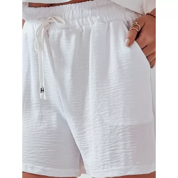  Damenshorts DSTREET HOT VIBE SY0444 WEIß 