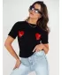 Damen-T-Shirt DSTREET PALIS RY2430 SCHWARZ