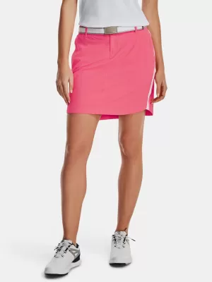 Damenrock UNDER ARMOUR LINKS WOVEN SKORT 1362111-683 ROSA