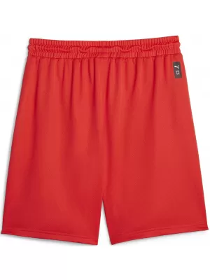 Shorts PUMA HOOPS TEAM PRACTICE SHORT 676641_03 PUMA ROT