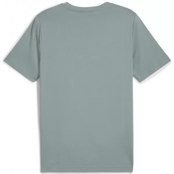  Herren-T-Shirt PUMA GRAPHICS BOX TEE 684827_30 GRÜNER MOND 