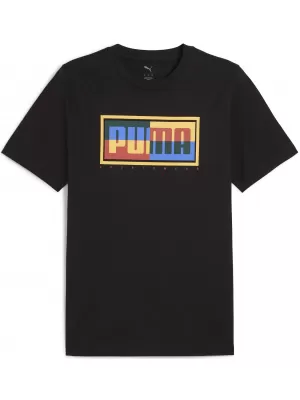 Herren-T-Shirt PUMA GRAPHICS BOX TEE 684827_01 PUMA SCHWARZ