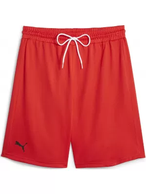 Shorts PUMA HOOPS TEAM PRACTICE SHORT 676641_03 PUMA ROT