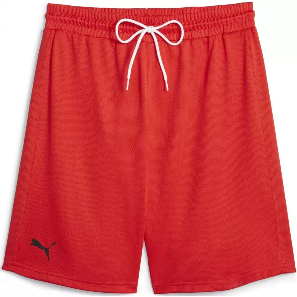  Shorts PUMA HOOPS TEAM PRACTICE SHORT 676641_03 PUMA ROT 