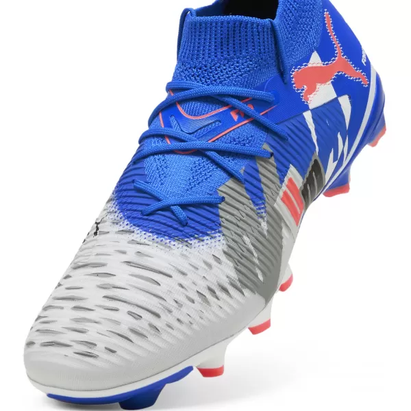  Stiefel PUMA FUTURE 8 MATCH FOREVER FG/AG 108423_01 WEIß/BLAU/GRAU/SCHWARZ/ROT 