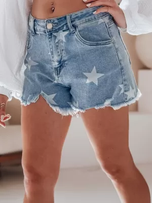 Damenshorts DSTREET MOONSTAR SY0471 BLAU