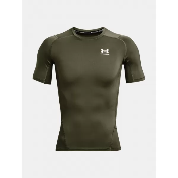  Herren-T-Shirt UNDER ARMOUR HG ARMOUR COMP SS 1361518-390 GRÜN 