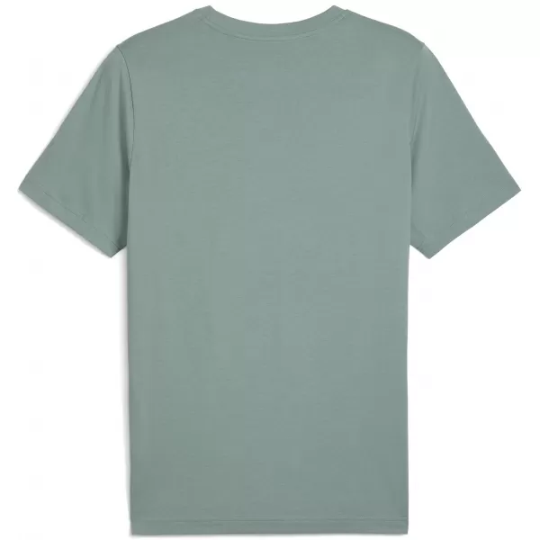  Herren-T-Shirt PUMA GRAPHICS WORDING TEE 684825_30 GRÜNER MOND 