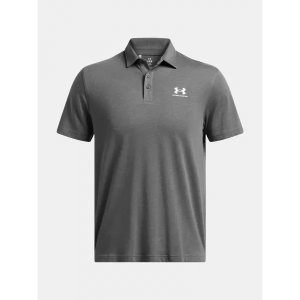  Herren-T-Shirt UNDER ARMOUR ICON POLO 1386608-025 GRAU 