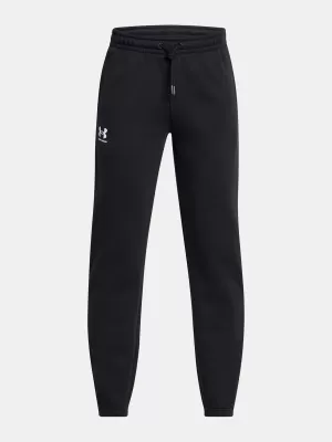Jogginghose für Jungen UNDER ARMOUR B ICON FLC JOGGER TAPING 1390294-001 SCHWARZ