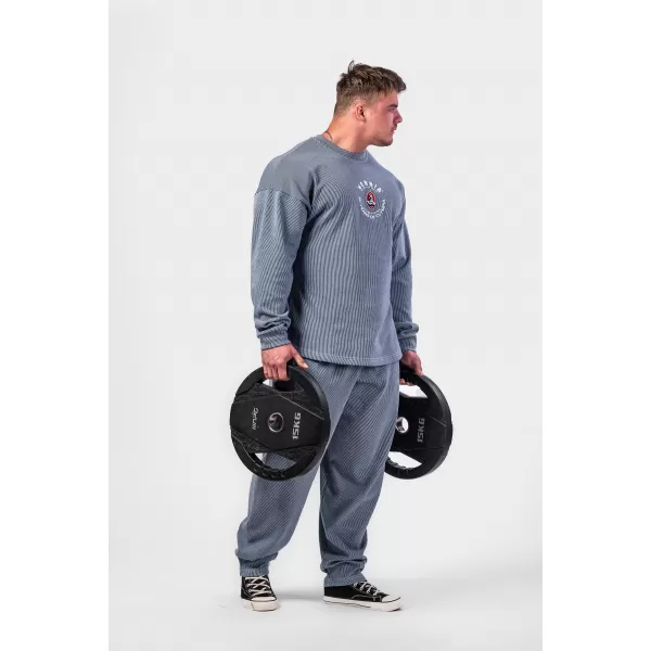  Übergroßes Sweatshirt ohne Kapuze SIGNATURE 797 BLUE Nebbia 