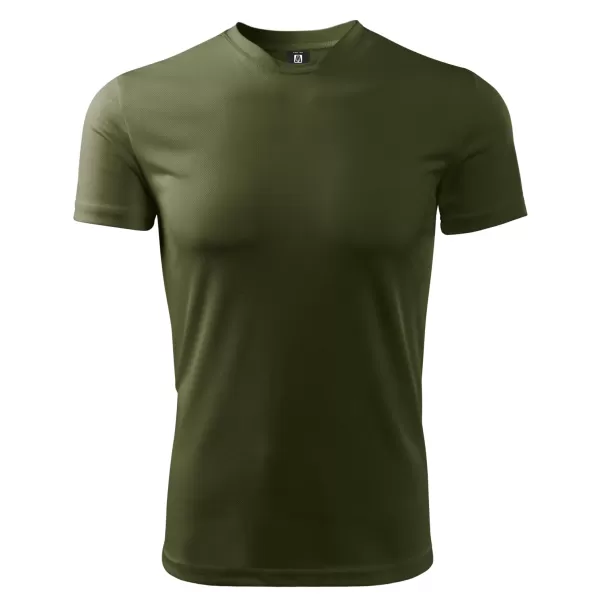  Herren -funktionales Hemd ALTISPORT NoPrint NP/ALM421 MILITÄR 