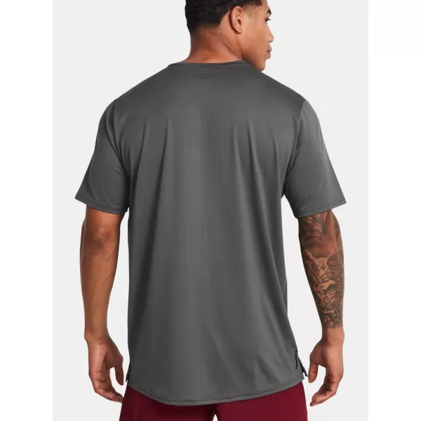  Herren-T-Shirt UNDER ARMOUR VANISH ENERGY SS 1383973-025 GRAU 