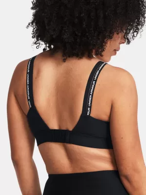 Damen-BH UNDER ARMOUR INFINITY MID 2.0 RIB BRA 1385433-001 SCHWARZ
