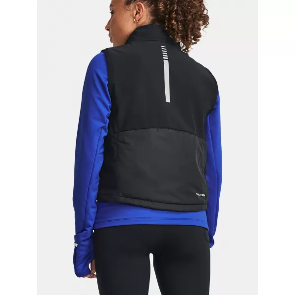  Damenweste UNDER ARMOUR STRM SESSION RUN VEST 1378502-001 SCHWARZ 