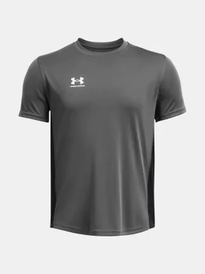 T-Shirt für Jungen UNDER ARMOUR BS CHALLENGER TRAIN SS 1379704-025 GRAU