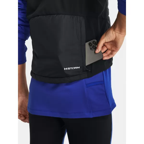  Damenweste UNDER ARMOUR STRM SESSION RUN VEST 1378502-001 SCHWARZ 